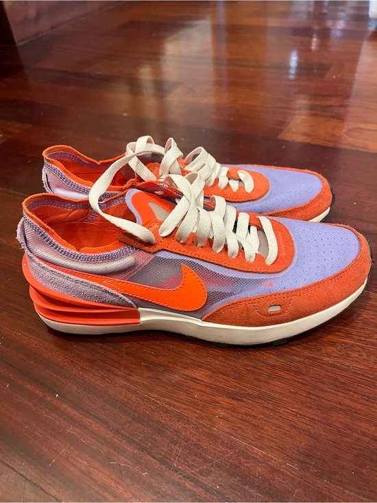 Nike Shoes - Nike Women's Orange & Lavender Waffle Mesh Trainers